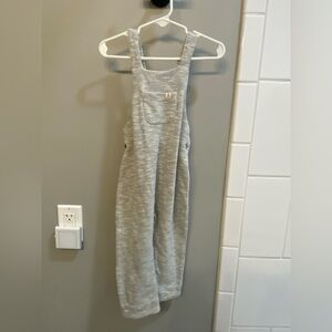 Me & Henry Gray Knit Overalls / Size 18-24m / GUC